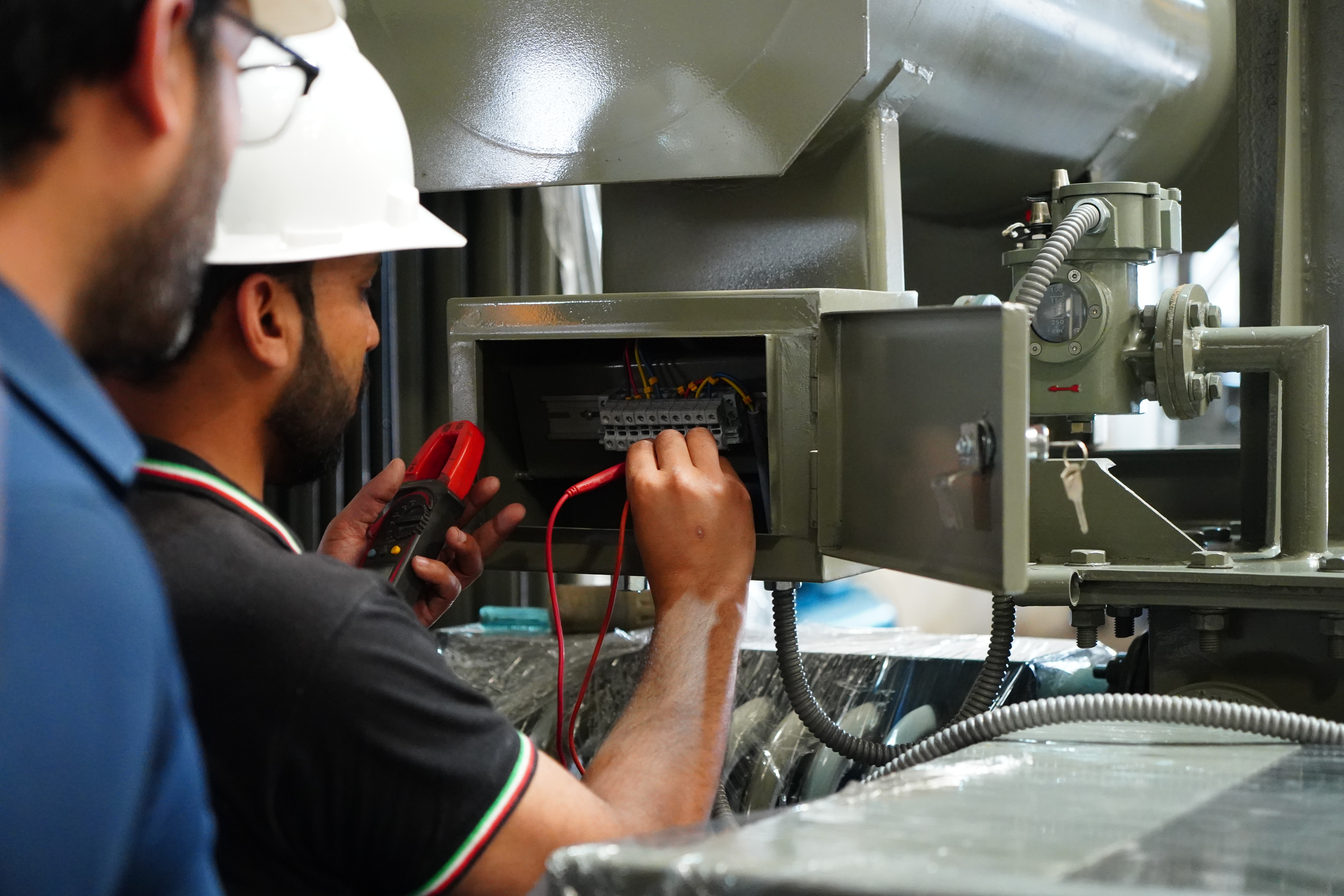 Incoming material and ISO quality certification